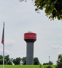 Flags Over La Porte City 2 Flags Over La Porte City Banner